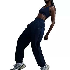 brand new nike essential joggers navy blue women xs